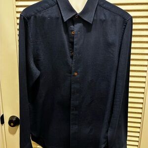 Men's Navy Blue Shirt